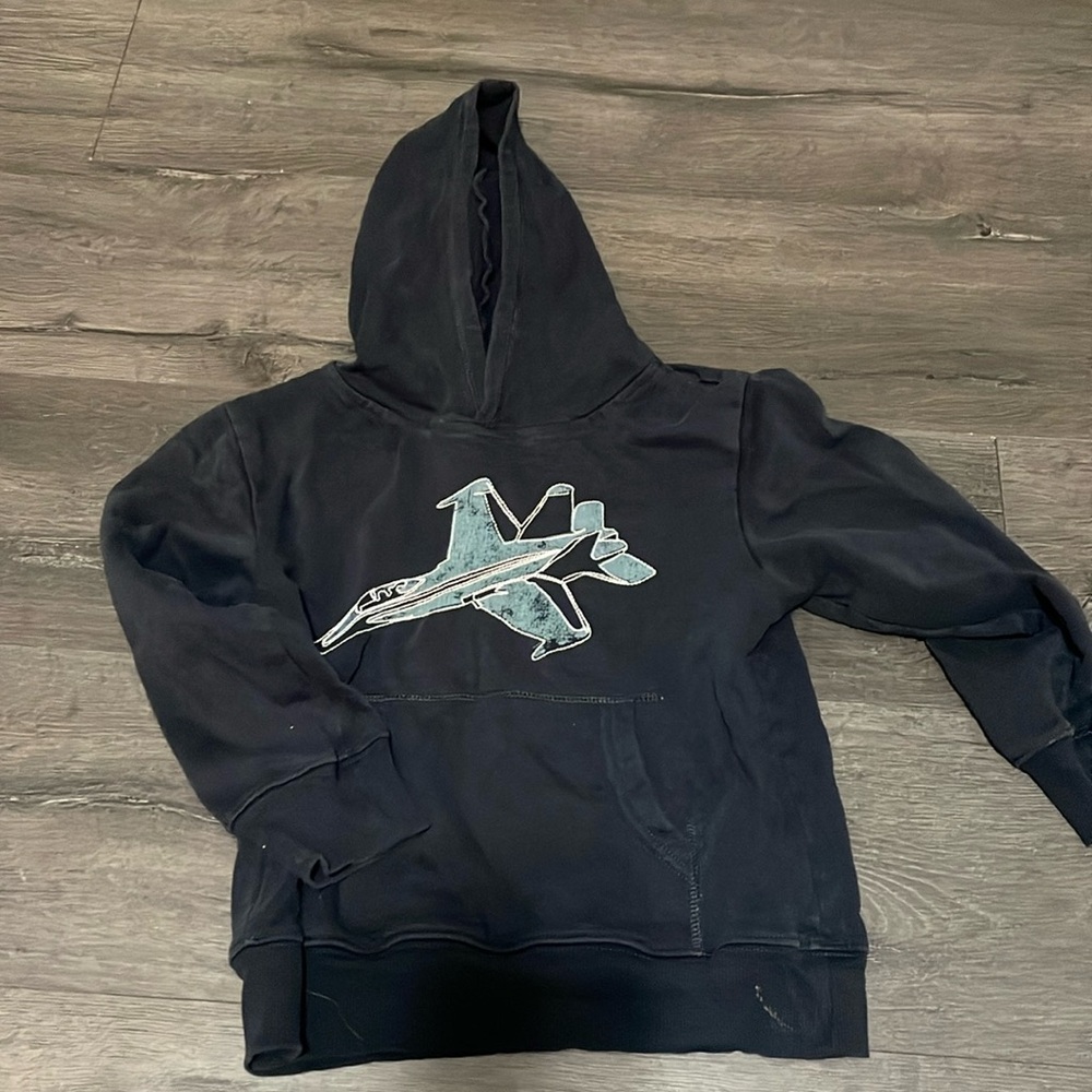 Youth Small fighter Jet hoodie